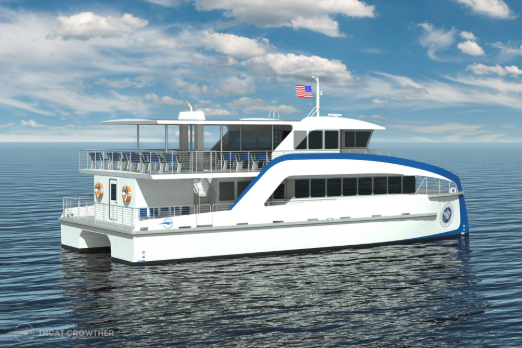 Incat Crowther to Design Hybrid-Electric Tour Vessel for Port Houston