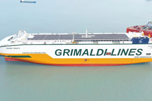 Grimaldi Adds 12th Ammonia-Ready PCTC to Its Fleet