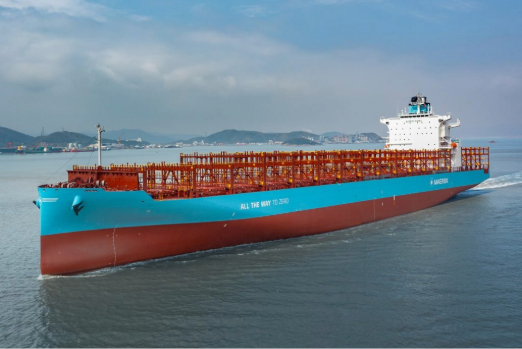 Tsuneishi Delivers Methanol Dual-Fuel Container Ship