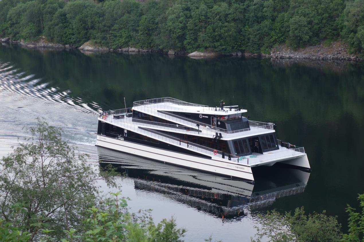Second Battery-Powered Passenger Ship for The Fjords
