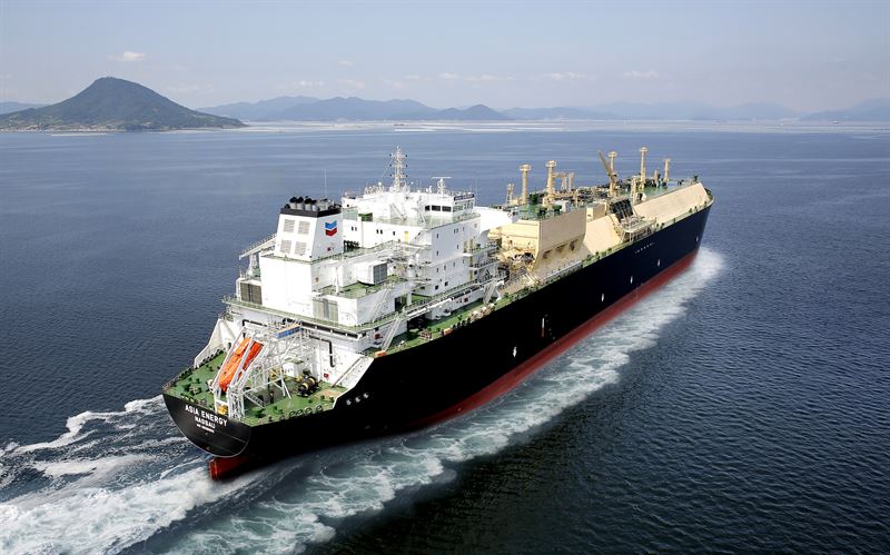 Chevron Drafts Wartsila to Lower Gas Carriers' Methane Emissions