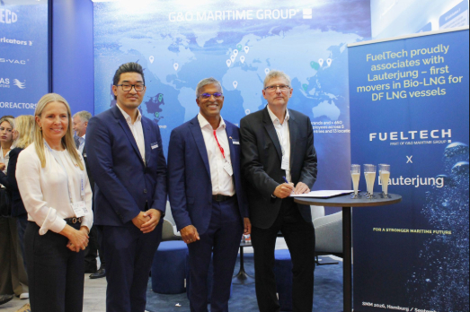 FuelTech Signs Bio-LNG Technical Collaboration for Dual-Fuel Ships