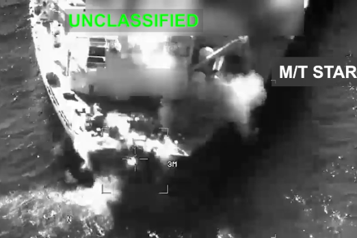 US Strikes Three Iranian Oil Tankers After Navy Ships Targeted