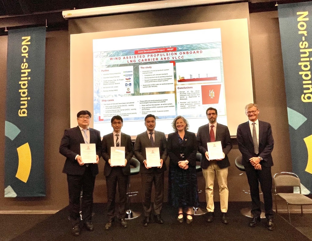 VLCC and LNG Carrier Wind Power Project Wins Bureau Veritas Approval