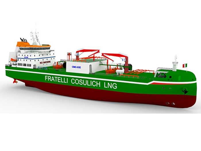 Wärtsilä to Supply Cargo System for Fratelli Cosulich LNG Bunker Barge