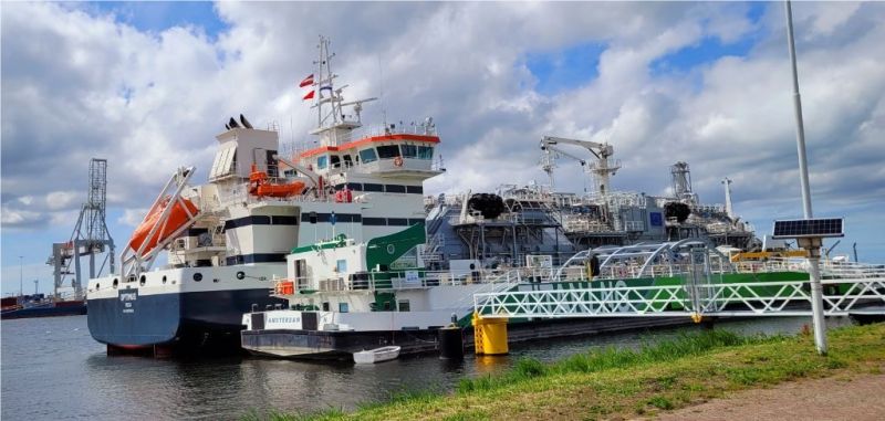Titan Takes on Fifth LNG Bunker Delivery Vessel
