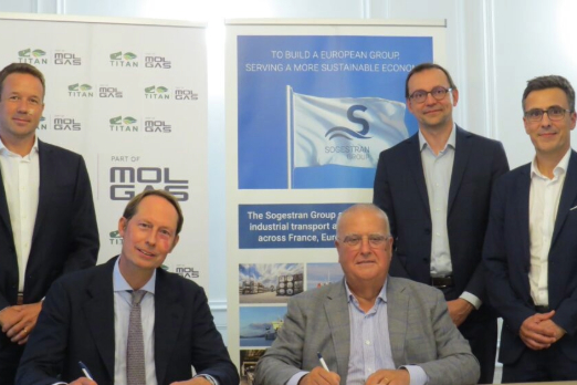 Titan and Sogestran Partner on New 6,000 m3 LNG Bunker Vessel