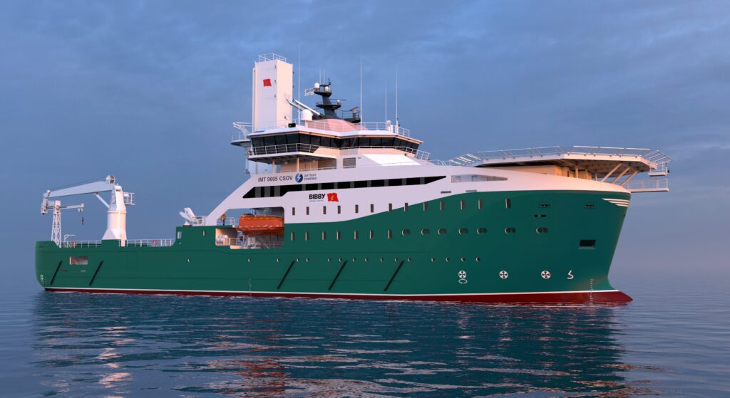 Electric Support Vessel Ordered for UK Market