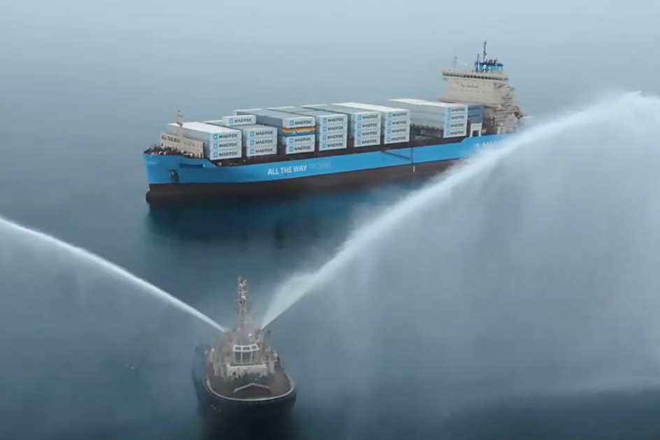 New Maersk Methanol-Fuelled Feeder Vessel to Bunker Every Five Weeks at Rotterdam