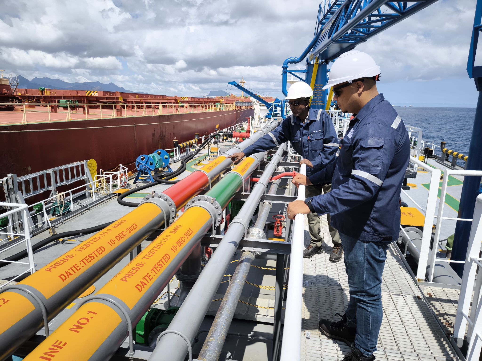TFG Marine Adds Mass Flow Meter to Mauritius Bunkering Vessel