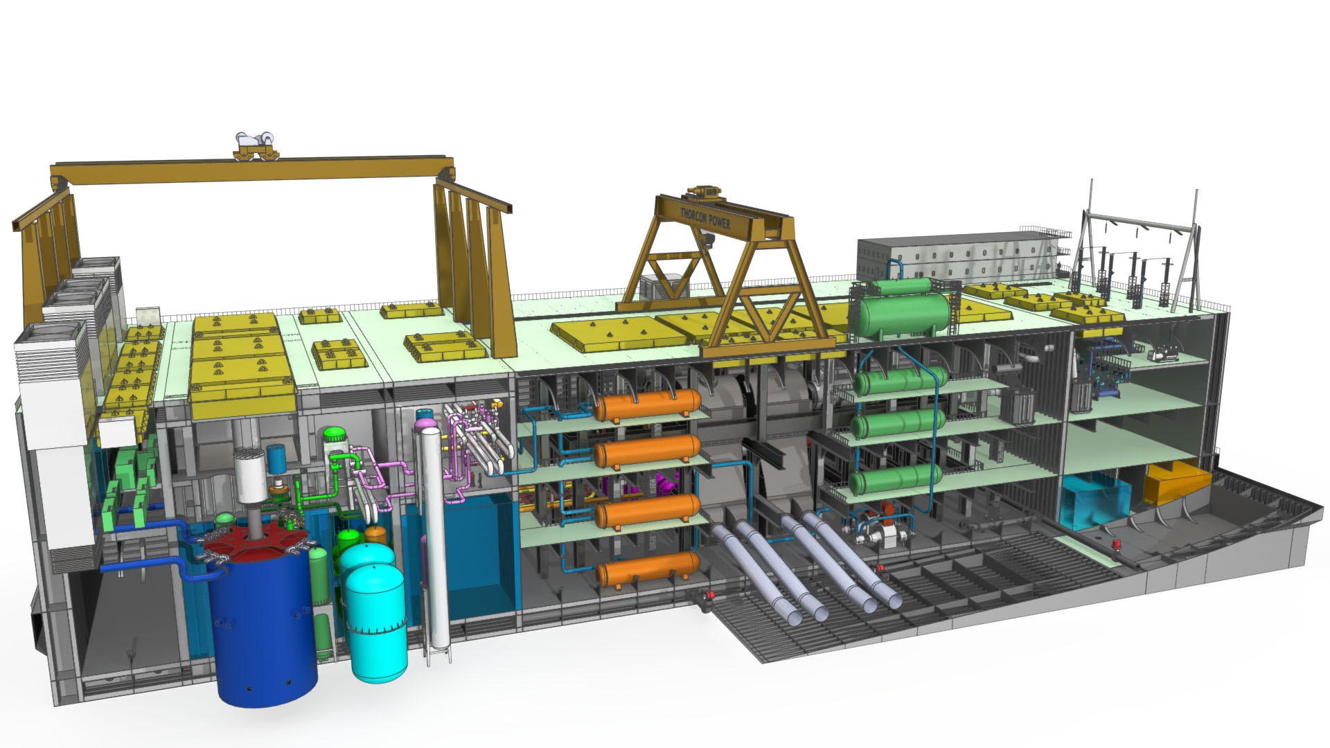 Floating Nuclear Power Plant Barge Planned in Indonesia