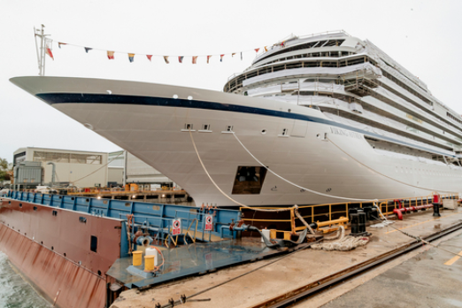 Viking Floats Out Second Hydrogen-Powered Cruise Ship at Fincantieri Ancona