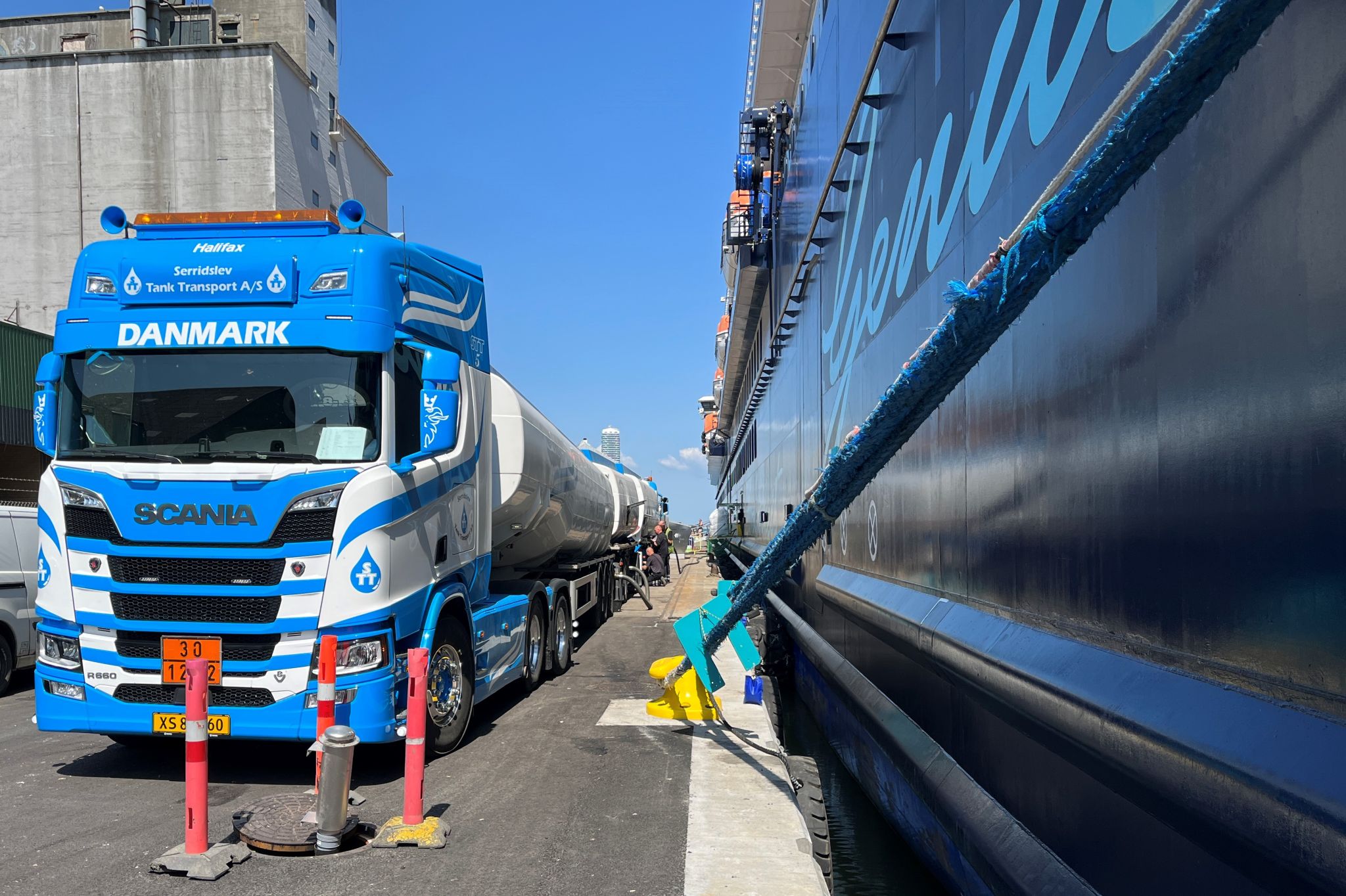 Bunker One Delivers Biofuel Blend to Cruise Ship at Port of Aarhus
