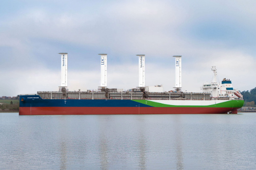 Bound4blue Wins LR Validation for Wind Propulsion Methodology