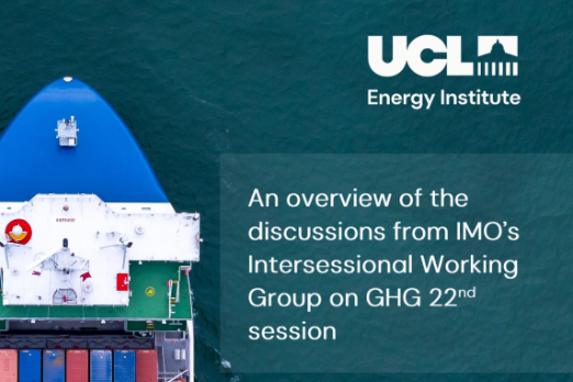 ISWG-GHG 22: UCL Sees Large Majority Continuing to Back GHG Pricing and Centralised Fund