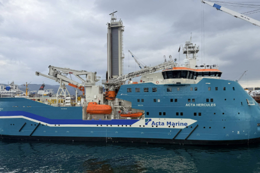 Acta Marine Takes Delivery of Dual-Fuel Methanol Vessel