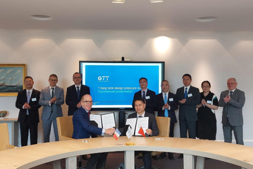 GTT and Hudong-Zhonghua Launch Project to Boost LNG Bunkering Vessel Efficiency