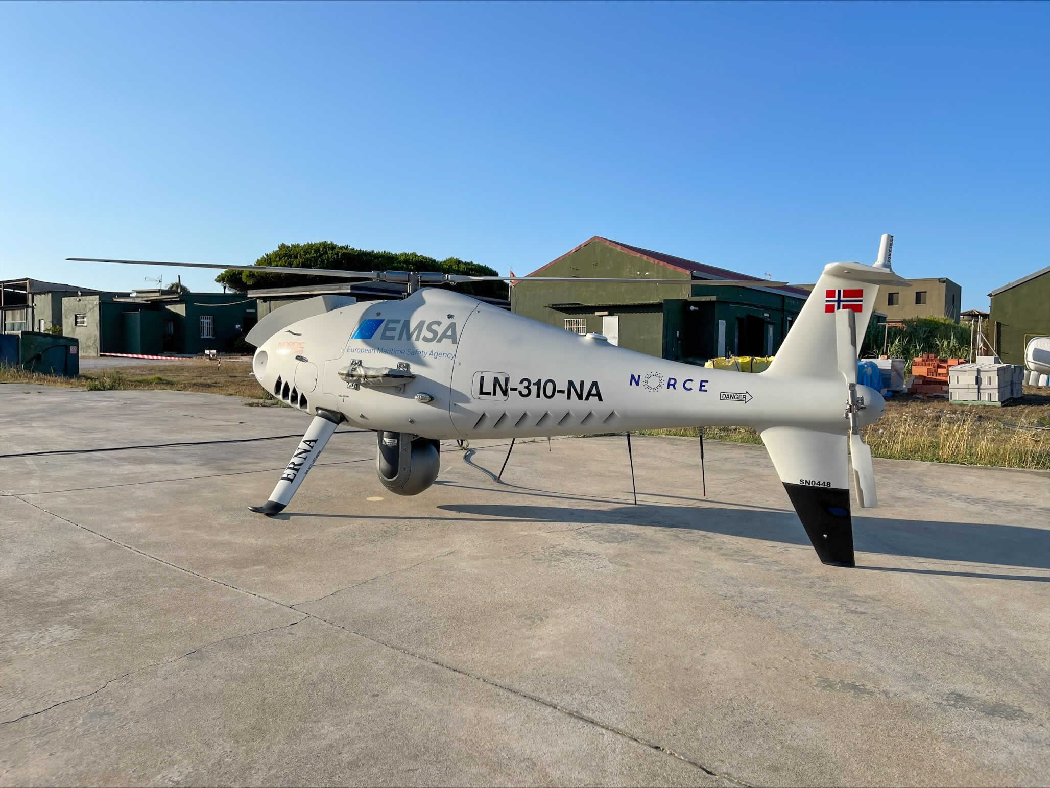 Emissions Monitoring Drone Deployed in Gibraltar Strait