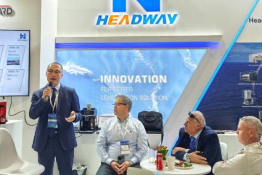 Headway Showcases Low-Carbon Solutions for Marine Shipping
