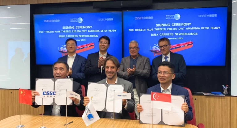 Singapore's Eastern Pacific Shipping Plans for Ammonia-Fuelled Fleet