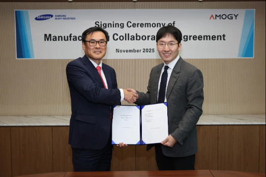 Amogy and Korean Shipyard Ink Manufacturing Deal for Ammonia Cracking Systems