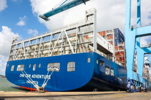 Kenya's Port of Mombasa Receives First LNG-Fuelled Boxship