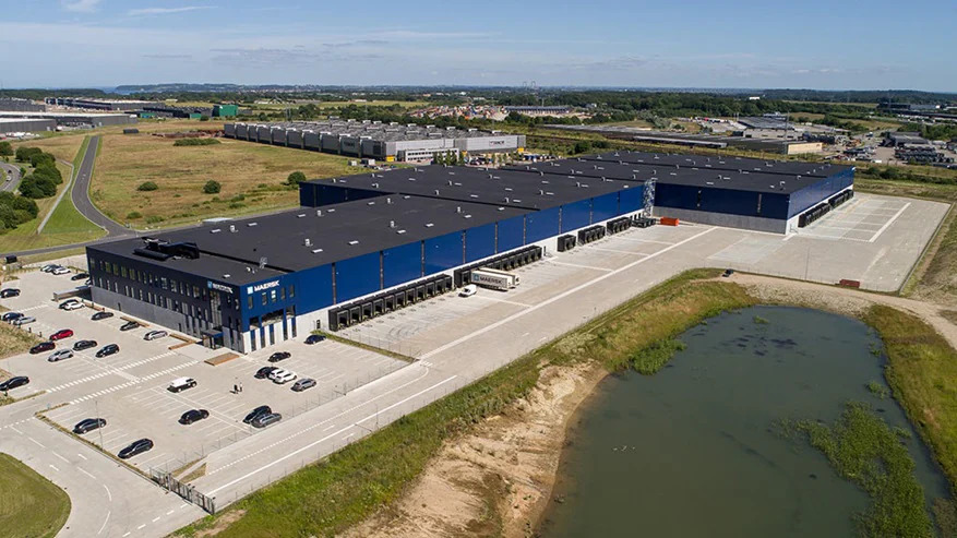 Low-emission Warehouse Opened by Maersk in Denmark
