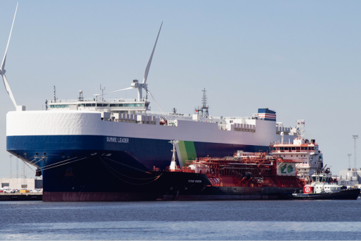 NYK Starts Regular Use of Bio-LNG to Power Car Carriers