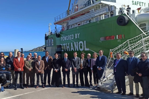 TFG Subsidiary Vilma's New Methanol Bunker Tanker Starts Operations at Ceuta