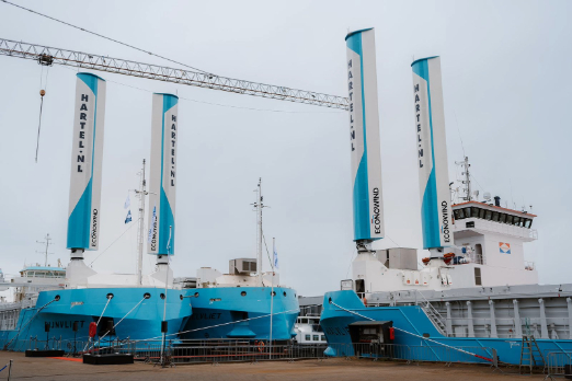 Holland Shipyards Launches Wind-Assisted Ships for Shortsea Market