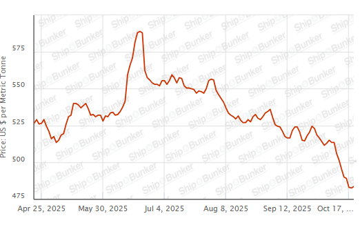 BUNKER PRICES: G20-VLSFO Index Rallies for First in Eight Sessions