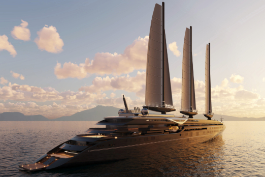 New Cruise Ship Design Comes With LNG Bunkering and Up to 100% Wind Propulsion