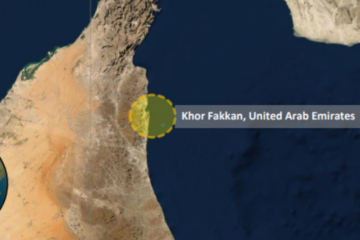 Container Ship Reports Incident in Khor Fakkan