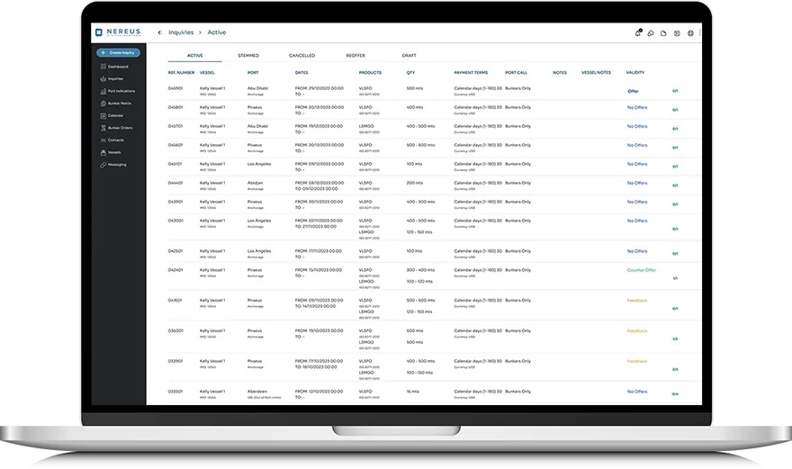 Nereus Digital Bunkers Launches New Marine Fuels Marketplace Service