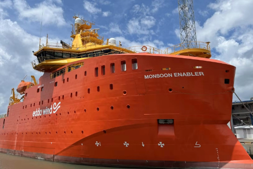 Edda Wind Takes Delivery of Methanol-Ready Ship