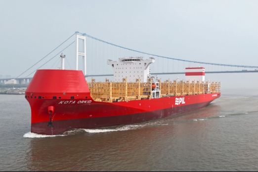 PIL Takes Delivery of Another LNG-Fuelled Boxship