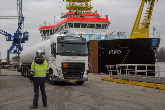 Nauticor and Fassmer Start LNG Bunkering Cooperation
