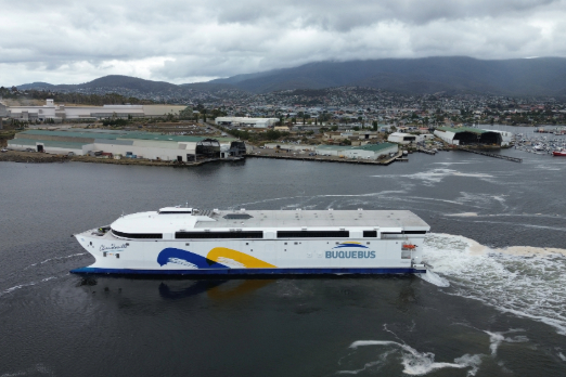 Incat Commences Harbour Trials of World's Largest Battery-Electric Vessel
