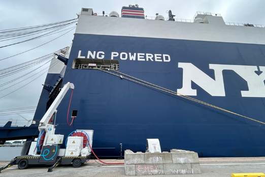 NYK Unit Launches Belgium's First RoRo Shore Power Facility