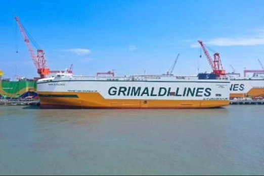 Grimaldi Takes Delivery of 13th Ammonia-Ready PCTC