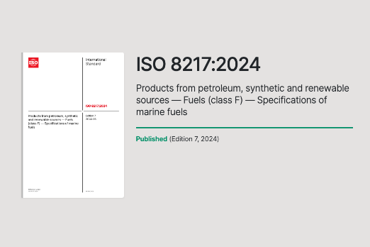 ISO 8217:2024 - Latest Bunker Fuel Specification Has Been Published