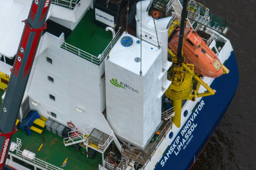 Samskip Unveils Novel Marine Carbon Capture System