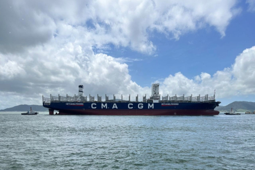 CMA CGM Expands Methanol-Fuelled Fleet with Another Boxship Delivery