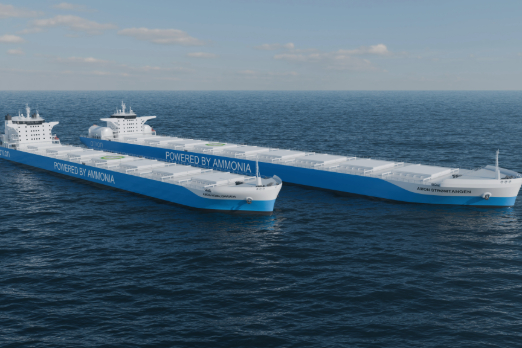 Amon Maritime Wins Enova Backing for Ammonia Bulkers in Key Segments
