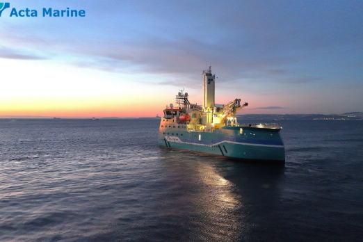 Acta Marine Takes Delivery of Methanol-Ready Vessel
