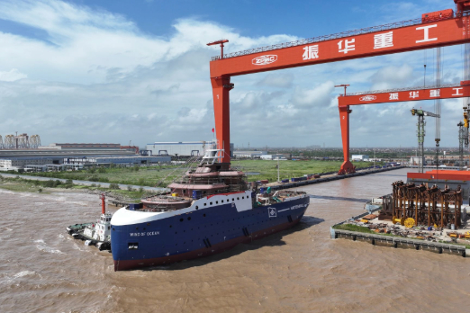 LD Armateurs Launches Hybrid-Electric Service Operational Vessel