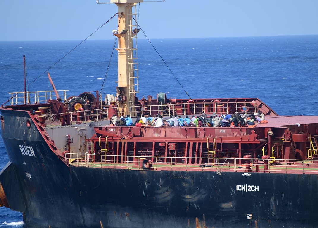 Indian Navy Recovers Bulker and Crew From Pirates After Three Months
