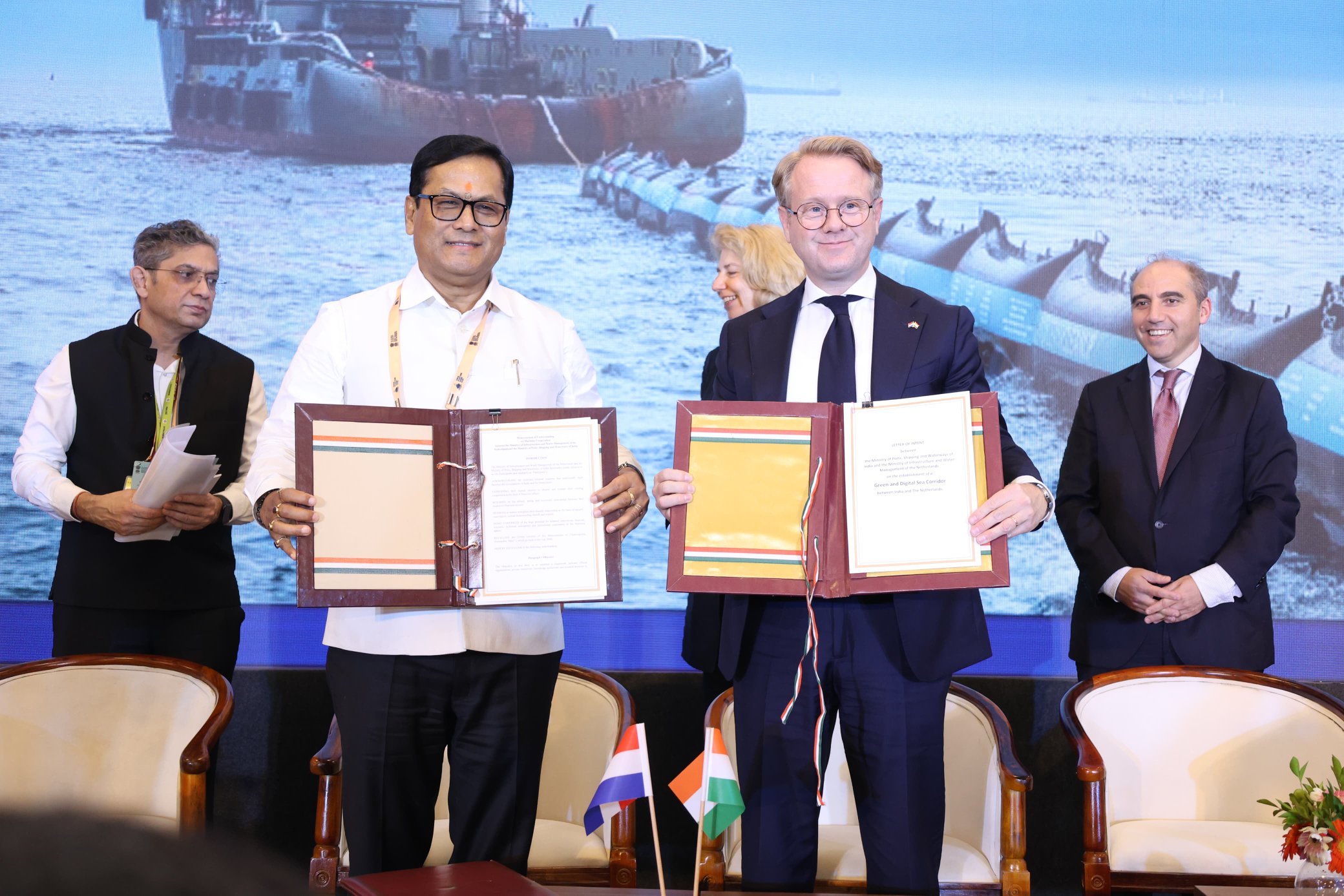 India and Netherlands Sign Pact for Green Shipping Corridor
