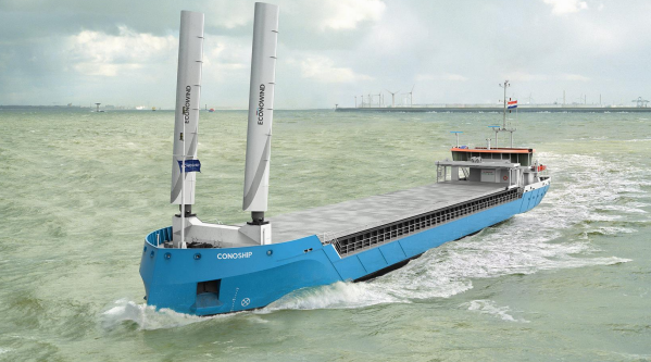 Construction Starts on New Conoship Hybrid General Cargo Vessel