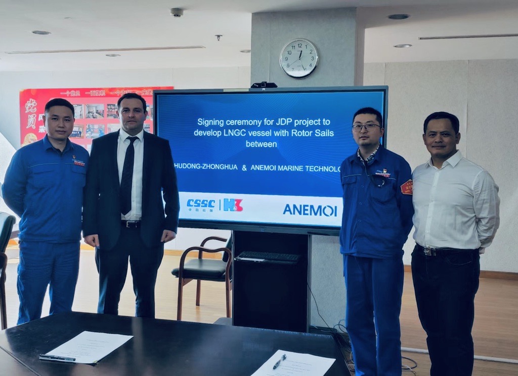 Marine Tech Firm and Shipbuilder to Develop Rigid Sails for LNG Carriers